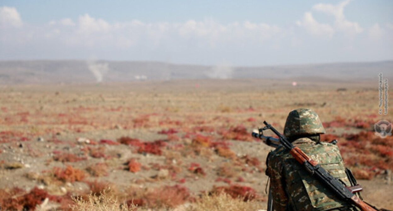 An Armenian soldier. Photo from the official website https://mil.am An Armenian soldier. Photo from the official website https://mil.am