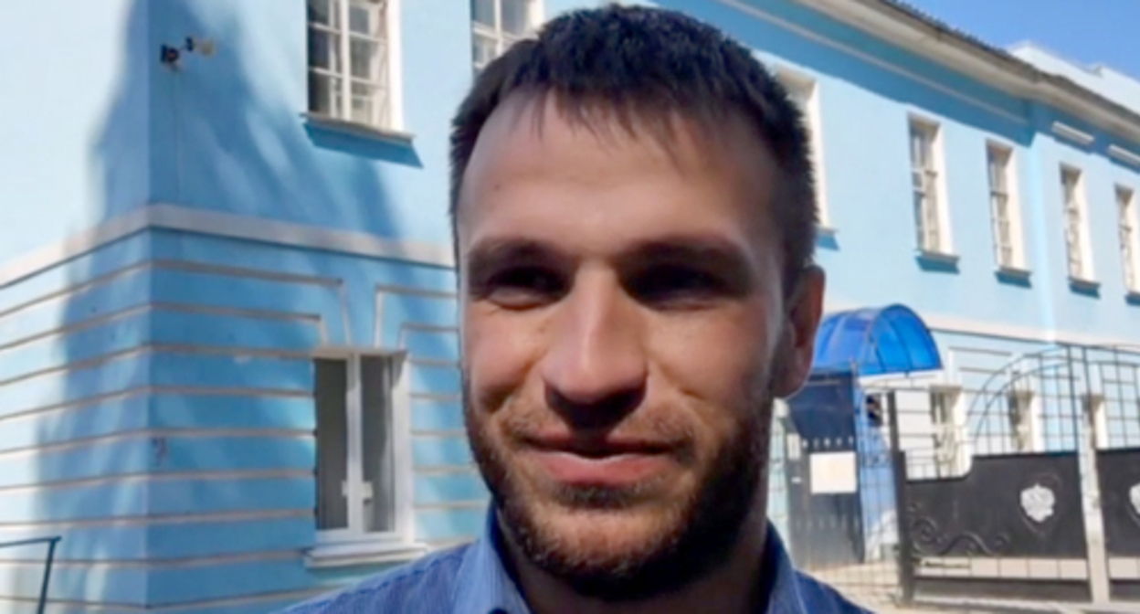 Advocate Alexander Nemov. Screenshot of the video from the SOTA channel https://t.me/sotaproject/44577 Advocate Alexander Nemov. Screenshot of the video from the SOTA channel https://t.me/sotaproject/44577