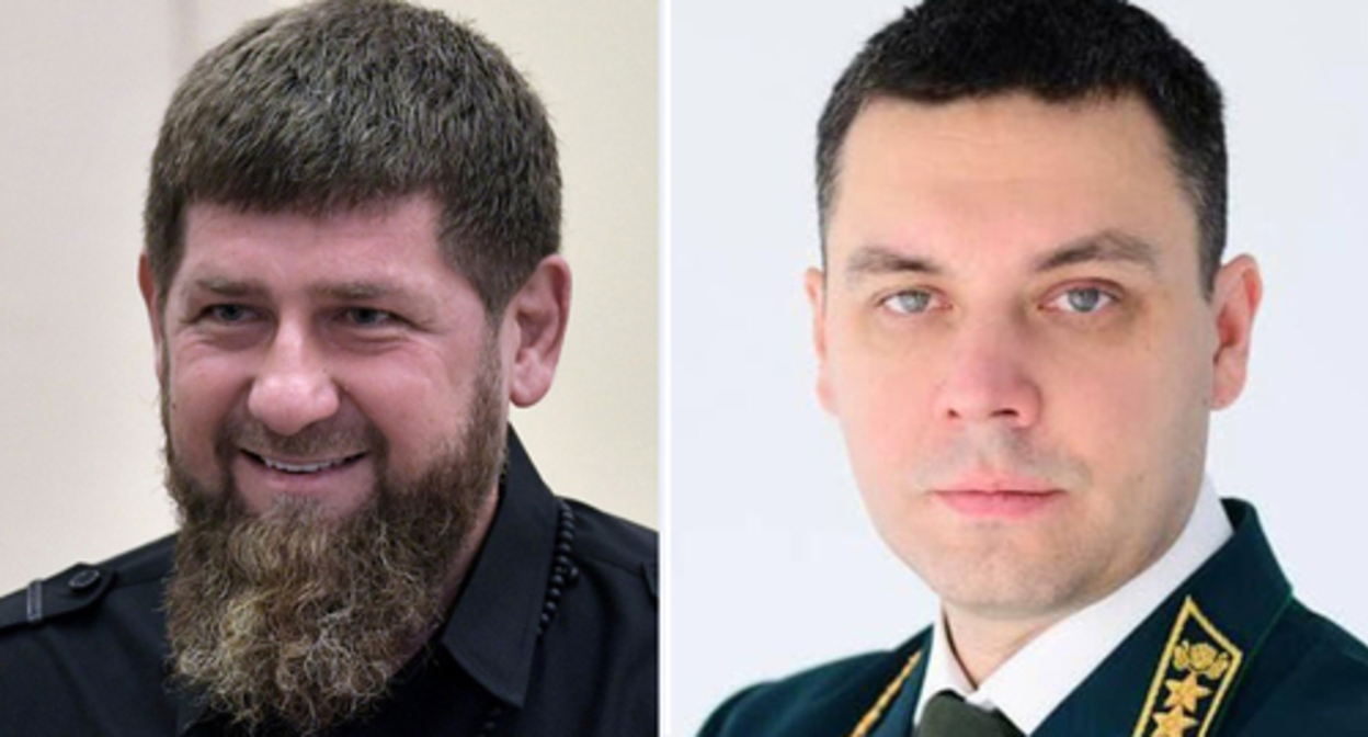 Ramzan Kadyrov, Ivan Sovetnikov. Photo: Kremlin press service, Rosselkhoz press service Ramzan Kadyrov, Ivan Sovetnikov. Photo: Kremlin press service, Rosselkhoz press service
