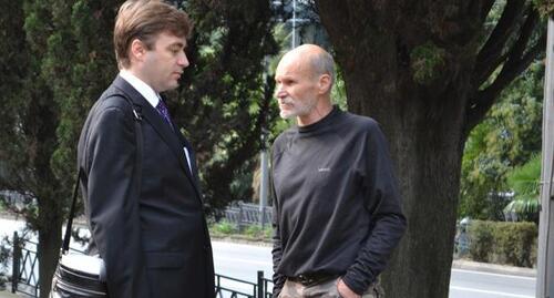 Konstantin Gudimov (right). Photo by Svetlana Kravchenko for the Caucasian Knot Konstantin Gudimov (right). Photo by Svetlana Kravchenko for the Caucasian Knot