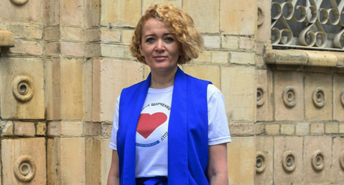 Anastasia Shevchenko. Photo by Konstantin Volgin for the Caucasian Knot Anastasia Shevchenko. Photo by Konstantin Volgin for the Caucasian Knot