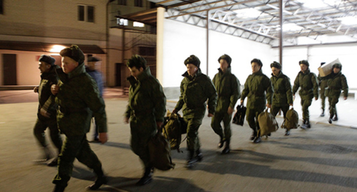 Russian soldiers. Photo by Eduard Kornienko, Yuga.ru Russian soldiers. Photo by Eduard Kornienko, Yuga.ru