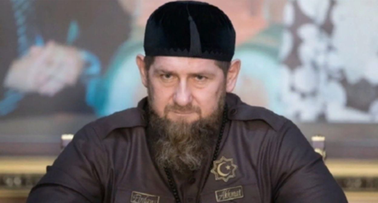 Ramzan Kadyrov. Screenshot of the video by the Grozny TV channel https://grozny.tv/news/main/47261 Ramzan Kadyrov. Screenshot of the video by the Grozny TV channel https://grozny.tv/news/main/47261