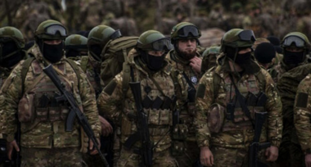 Chechen fighters. Photo: www.grozny-inform.ru Chechen fighters. Photo: www.grozny-inform.ru