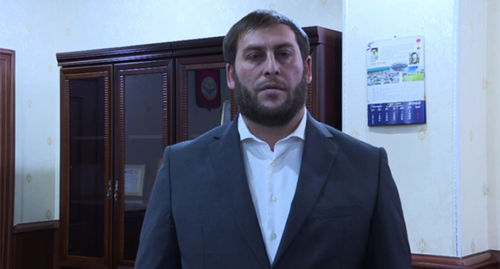 Magomed Evloev. Screenshot of the video https://newstracker.ru/ Magomed Evloev. Screenshot of the video https://newstracker.ru/