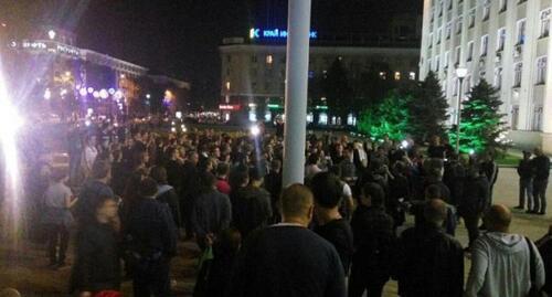 A protest action against partial mobilization held in Krasnodar. Photo from the Telegram channel t.me/protest_krasnodar A protest action against partial mobilization held in Krasnodar. Photo from the Telegram channel t.me/protest_krasnodar
