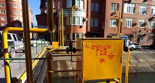 The gas box at the apartment block in Makhachkala, December 2021. Photo by Rasul Magomedov for the "Caucasian Knot" The gas box at the apartment block in Makhachkala, December 2021. Photo by Rasul Magomedov for the "Caucasian Knot"