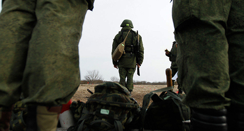 Soldiers. Photo by Eduard Kornienko, Yuga.ru Soldiers. Photo by Eduard Kornienko, Yuga.ru