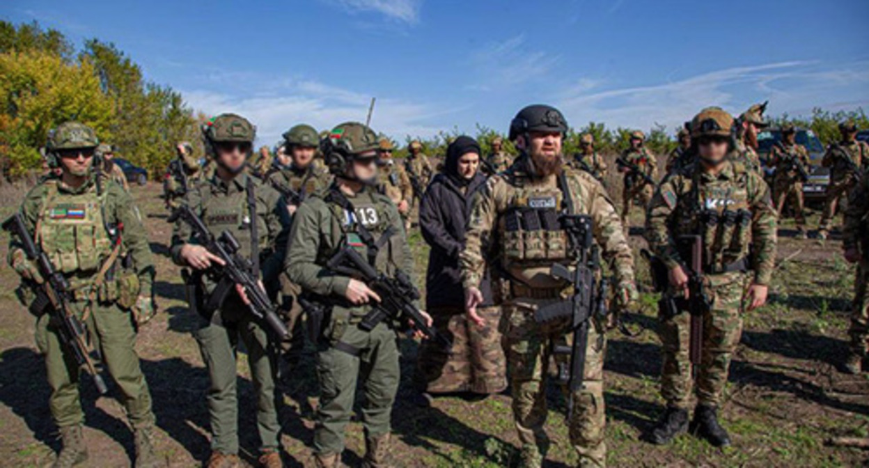 Kadyrov's children in the zone of the military operation in Ukraine. Photo by Artur Gichkaev / Grozny Inform news agency Kadyrov's children in the zone of the military operation in Ukraine. Photo by Artur Gichkaev / Grozny Inform news agency