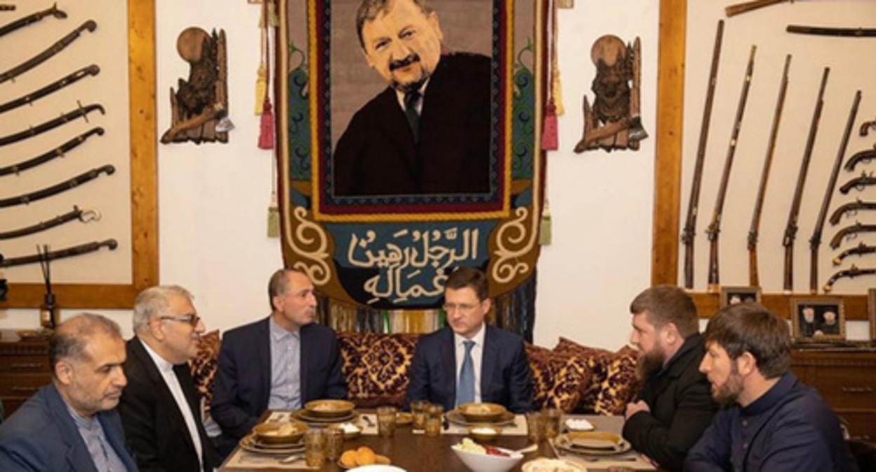 The sitting of the Russian-Iranian intergovernmental commission in Grozny. Photo https://grozny-inform.ru The sitting of the Russian-Iranian intergovernmental commission in Grozny. Photo https://grozny-inform.ru