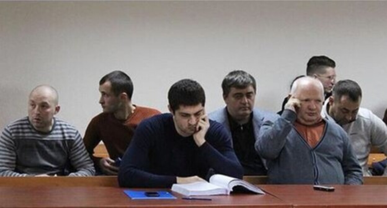 The court sitting within the case of the death of Vladimir Tskaev. Photo by Emma Marzoeva for the "Caucasian Knot" The court sitting within the case of the death of Vladimir Tskaev. Photo by Emma Marzoeva for the "Caucasian Knot"