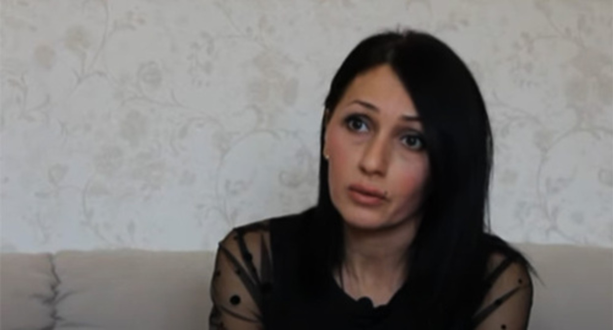 Zemfira Tskaeva. Screenshot of the video https://www.youtube.com/watch?v=xH2wTiXIa7k Zemfira Tskaeva. Screenshot of the video https://www.youtube.com/watch?v=xH2wTiXIa7k