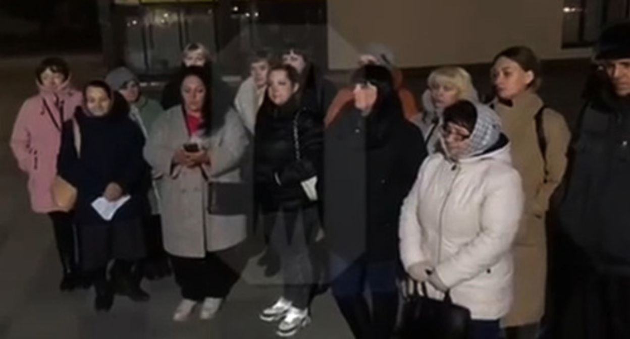 Screenshot of a video appeal to President Vladimir Putin recorded by a group of Volgograd residents t.me/ostorozhno_novosti Screenshot of a video appeal to President Vladimir Putin recorded by a group of Volgograd residents t.me/ostorozhno_novosti