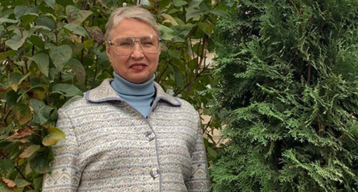 Elena Menchikova. Photo: https://jw-russia.org/news/2021/12/161559.html *Included by the Russian Ministry of Justice (MoJ) into the register of foreign media, performing functions of a foreign agent Elena Menchikova. Photo: https://jw-russia.org/news/2021/12/161559.html *Included by the Russian Ministry of Justice (MoJ) into the register of foreign media, performing functions of a foreign agent