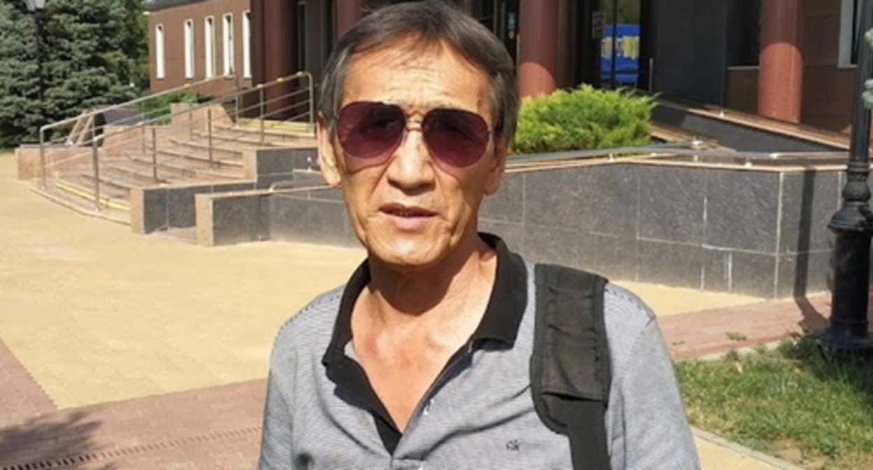 Valery Badmaev. Photo by Badma Byurchiev for the "Caucasian Knot" Valery Badmaev. Photo by Badma Byurchiev for the "Caucasian Knot"