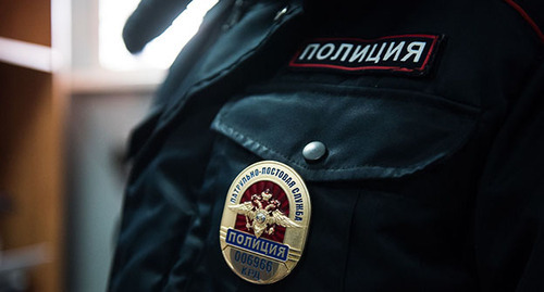 A law enforcer. Photo by Yelena Sineok, Yuga.ru A law enforcer. Photo by Yelena Sineok, Yuga.ru