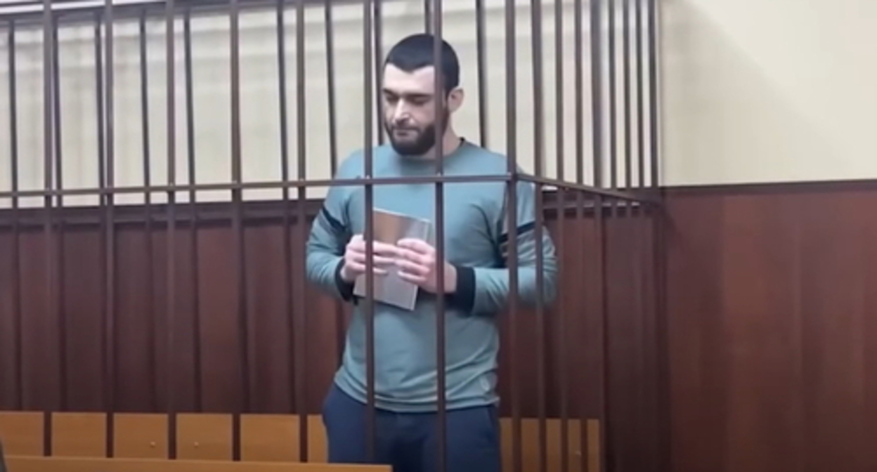 Abdulmumin Gadjiev. Screenshot of the video from the ROMB YouTube channel https://www.youtube.com/watch?v=0jex6a8-VIg Abdulmumin Gadjiev. Screenshot of the video from the ROMB YouTube channel https://www.youtube.com/watch?v=0jex6a8-VIg