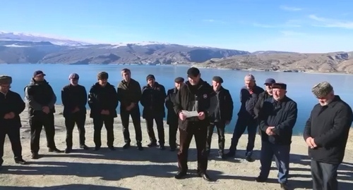 Residents of the village of Chirkei made a video appeal. Screenshot of a video from Shamil Khadulaev's Telegram channel https://t.me/khadulaev/2591 Residents of the village of Chirkei made a video appeal. Screenshot of a video from Shamil Khadulaev's Telegram channel https://t.me/khadulaev/2591