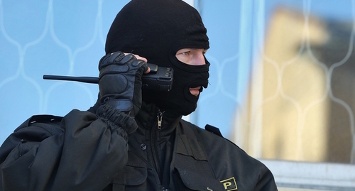 A law enforcer. Photo by the press service of the "Rosgvardiya" (Russian National Guard) A law enforcer. Photo by the press service of the "Rosgvardiya" (Russian National Guard)