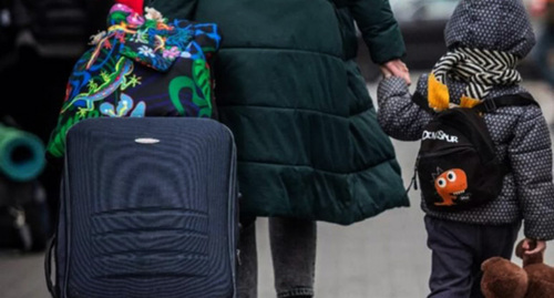 Refugees. Photo from the official website of the Kuban administration https://krd.ru Refugees. Photo from the official website of the Kuban administration https://krd.ru