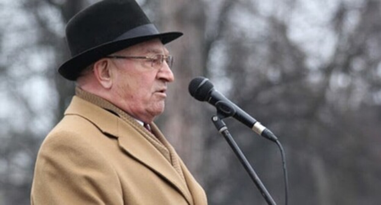 Ismail Sabanchiev, the chair of the "Council of Elders of the Balkar People." Photo: Vladimir Kardanov http://kavkazblog.ru/ Ismail Sabanchiev, the chair of the "Council of Elders of the Balkar People." Photo: Vladimir Kardanov http://kavkazblog.ru/