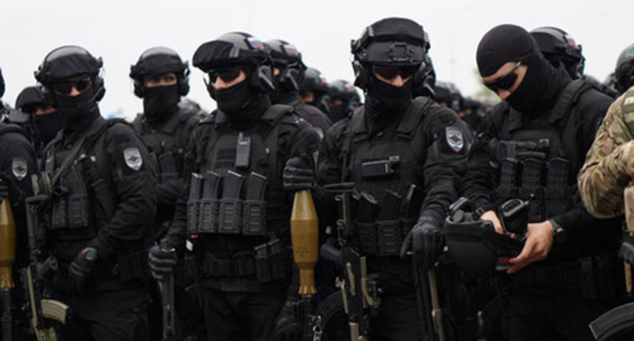 Law enforcers. Photo: Grozny Inform https://www.grozny-inform.ru Law enforcers. Photo: Grozny Inform https://www.grozny-inform.ru
