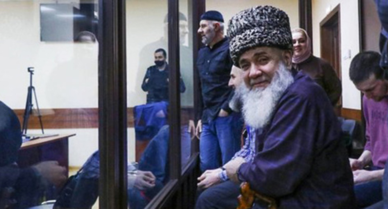At the court session that considered the case of the Ingush protest leaders. Photo by Darya Kornilova, Fortanga At the court session that considered the case of the Ingush protest leaders. Photo by Darya Kornilova, Fortanga