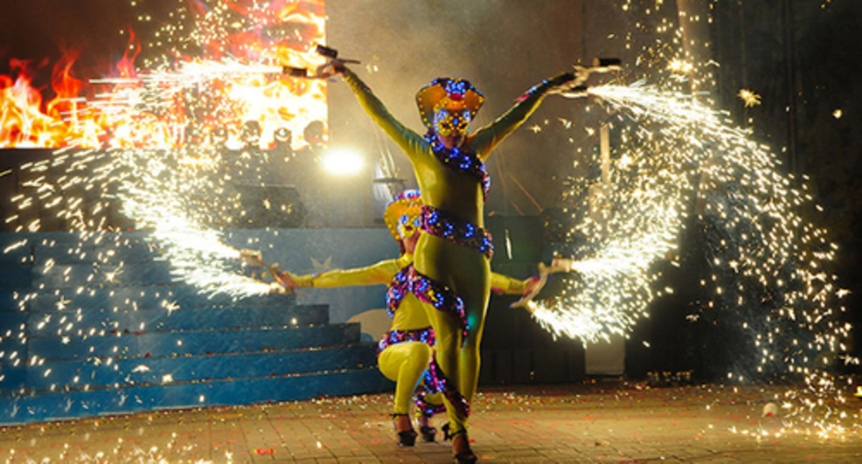 Carnival in Gelendjik. Photo: Yelena Sineok, Yuga.ru Carnival in Gelendjik. Photo: Yelena Sineok, Yuga.ru