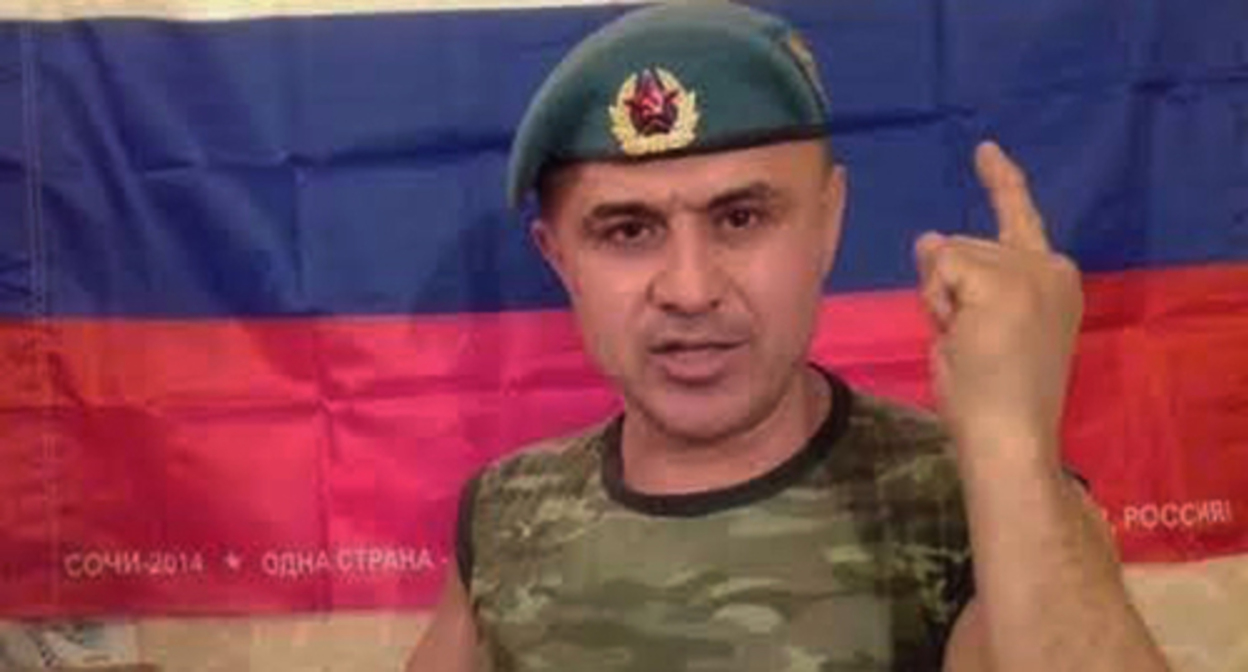 Askhabali Alibekov. Screenshot of the video https://www.youtube.com/watch?v=ylFjqKM-8yA Askhabali Alibekov. Screenshot of the video https://www.youtube.com/watch?v=ylFjqKM-8yA