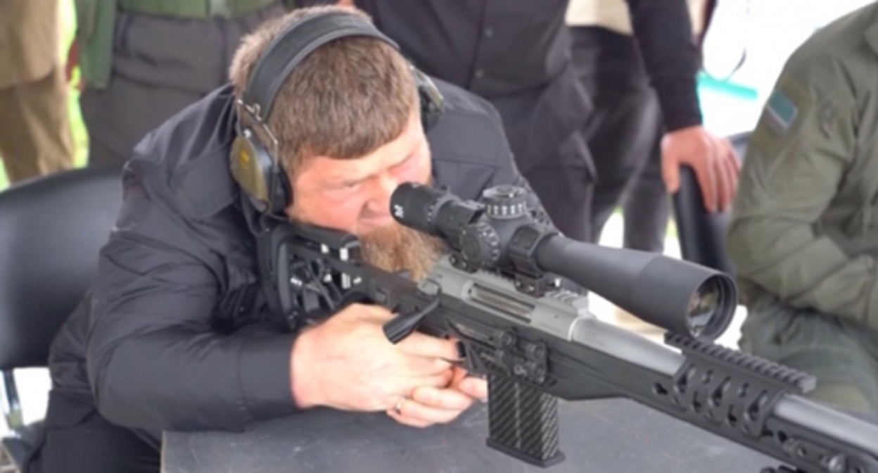 Ramzan Kadyrov, screenshot of the video https://t.me/RKadyrov_95/3590 Ramzan Kadyrov, screenshot of the video https://t.me/RKadyrov_95/3590