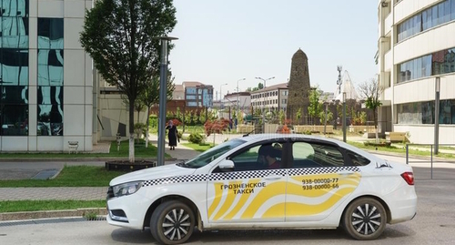 A taxi in Grozny, photo: ru.dreamstime.com A taxi in Grozny, photo: ru.dreamstime.com