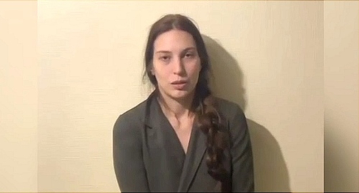 Screenshot of the video with the apologies of Svetlana Matukhnova https://t.me/operdrain/30679 Screenshot of the video with the apologies of Svetlana Matukhnova https://t.me/operdrain/30679