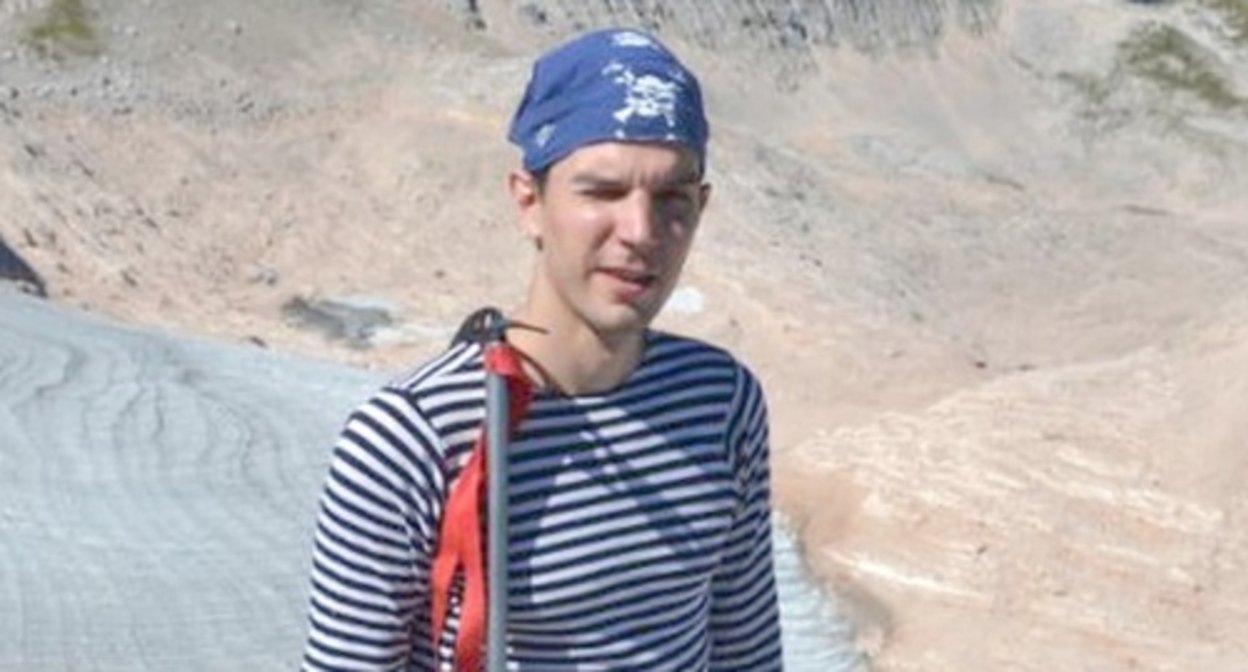 Oleg Vazhdaev. Photo from the Telegram channel of the “Solidarity Zone” human rights project https://t.me/solidarity_zone/492 Oleg Vazhdaev. Photo from the Telegram channel of the “Solidarity Zone” human rights project https://t.me/solidarity_zone/492