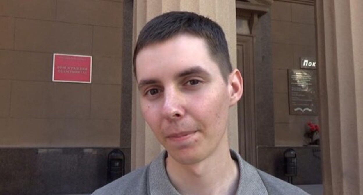 Anton Kuznetsov at the Volgograd Regional Court. June 15, 2023. Photo by Vyacheslav Yaschenko for the "Caucasian Knot" Anton Kuznetsov at the Volgograd Regional Court. June 15, 2023. Photo by Vyacheslav Yaschenko for the "Caucasian Knot"