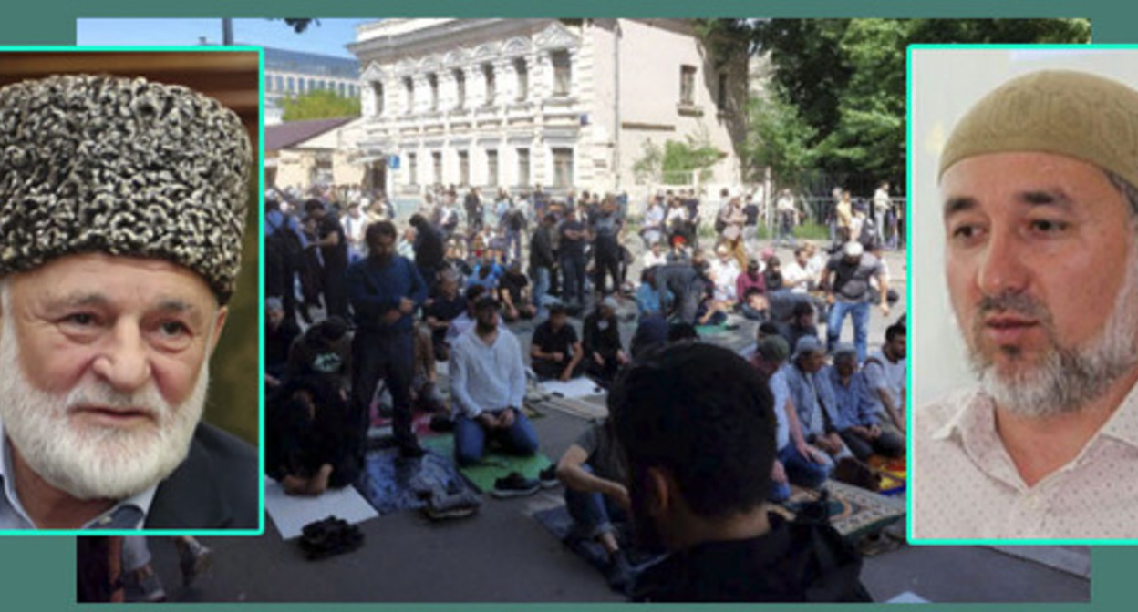 Khadjimurad Gatsalov (on the left), Asfar Myss, protesters. Collage by the "Caucasian Knot." Photos: https://activatica.org, press service of the Public Council of the Ministry of Internal Affairs of the Russian Federation https://paralymp.ru Khadjimurad Gatsalov (on the left), Asfar Myss, protesters. Collage by the "Caucasian Knot." Photos: https://activatica.org, press service of the Public Council of the Ministry of Internal Affairs of the Russian Federation https://paralymp.ru
