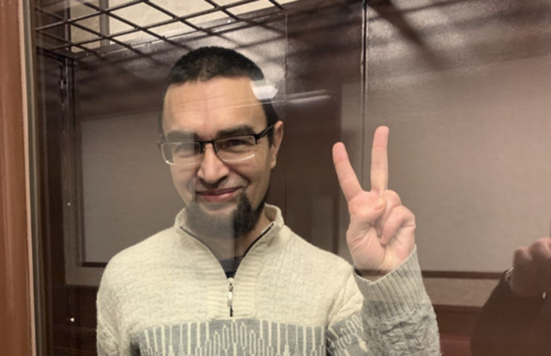 Igor Paskar. Screenshot of the photo posted on the Telegram channel of the "Sota" on July 13, 2023 https://t.me/sotaproject/62872 Igor Paskar. Screenshot of the photo posted on the Telegram channel of the "Sota" on July 13, 2023 https://t.me/sotaproject/62872
