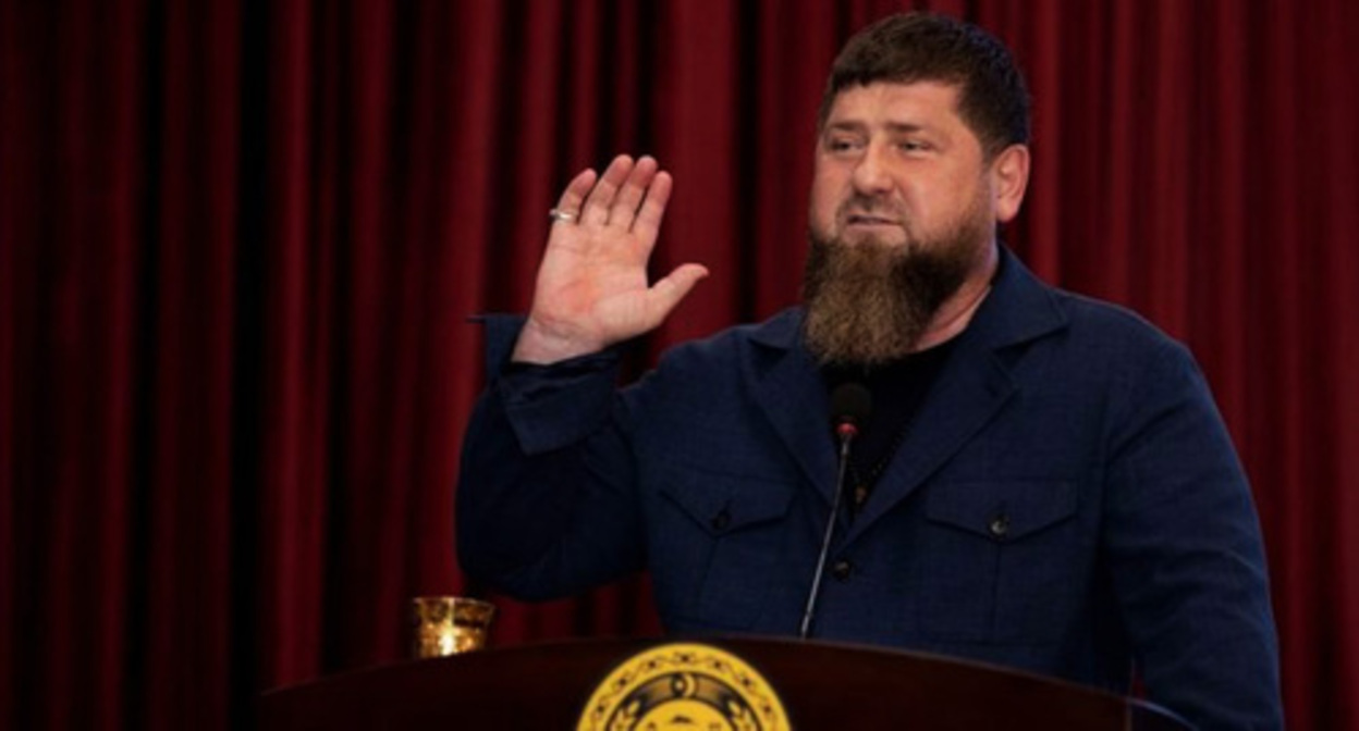 Ramzan Kadyrov. Photo: Grozny Inform https://www.grozny-inform.ru Ramzan Kadyrov. Photo: Grozny Inform https://www.grozny-inform.ru