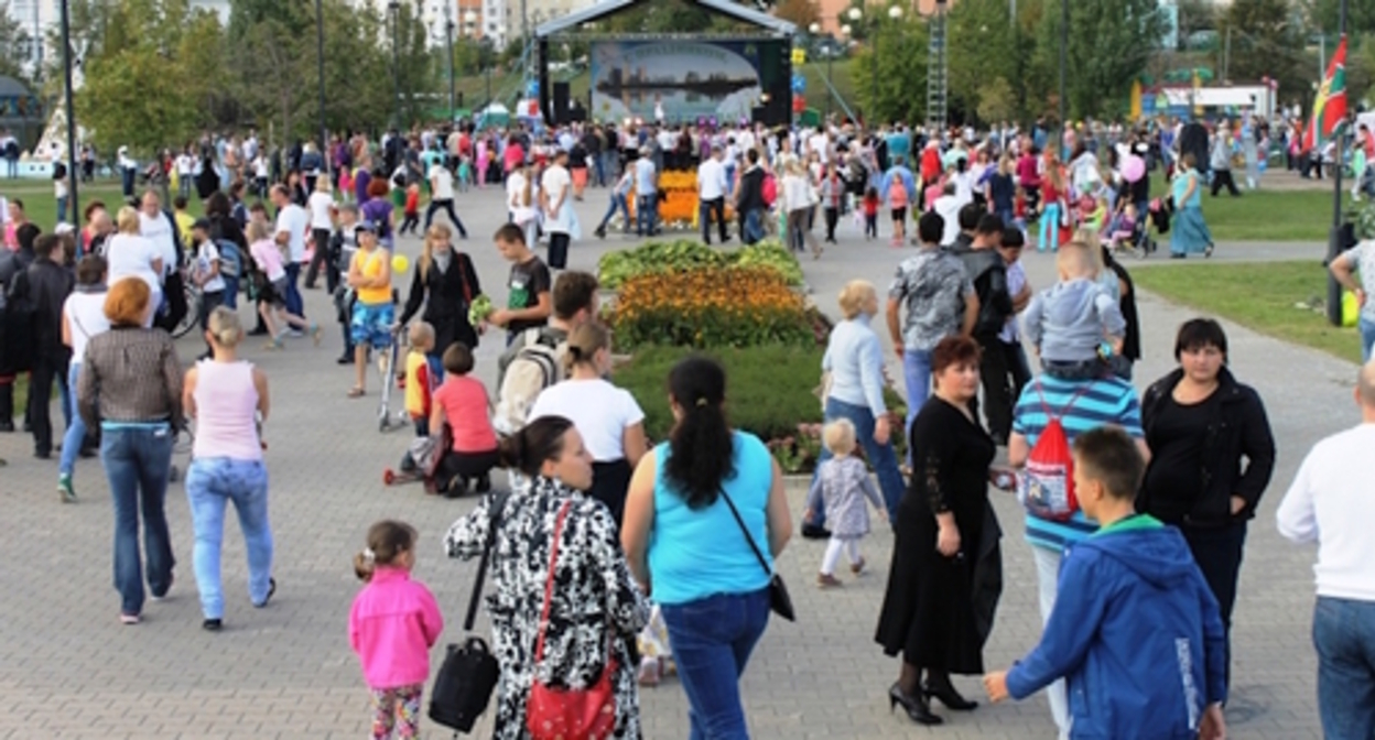 Residents of the Moscow district of Yuzhnoe Butovo, photo by the press service of the local administration Residents of the Moscow district of Yuzhnoe Butovo, photo by the press service of the local administration