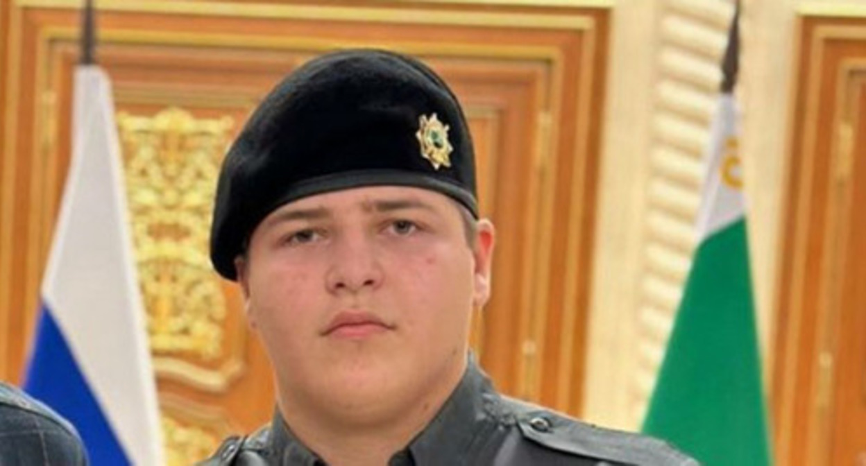 Adam Kadyrov. Photo: https://t.me/akhmeddudaev/2305 Adam Kadyrov. Photo: https://t.me/akhmeddudaev/2305