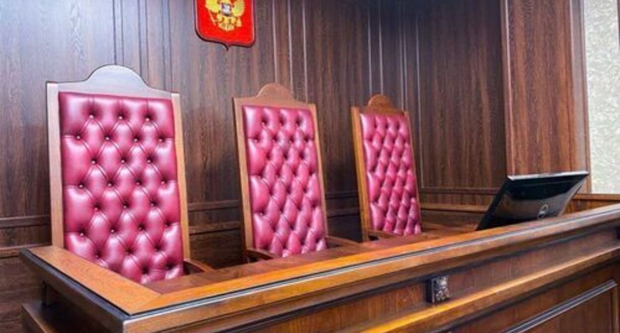 A courtroom. Photo by the press service of the Southern District Military Court A courtroom. Photo by the press service of the Southern District Military Court