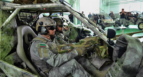A "jihad" vehicle. Photo https://www.grozny-inform.ru A "jihad" vehicle. Photo https://www.grozny-inform.ru