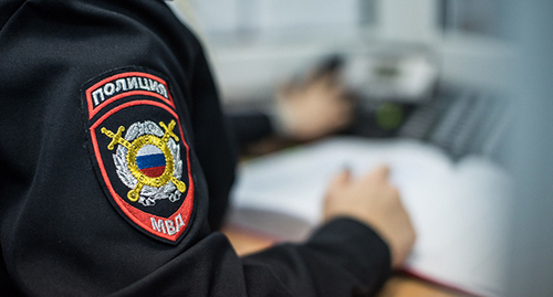 A law enforcer. Photo by Yelena Sineok, Yuga.ru A law enforcer. Photo by Yelena Sineok, Yuga.ru