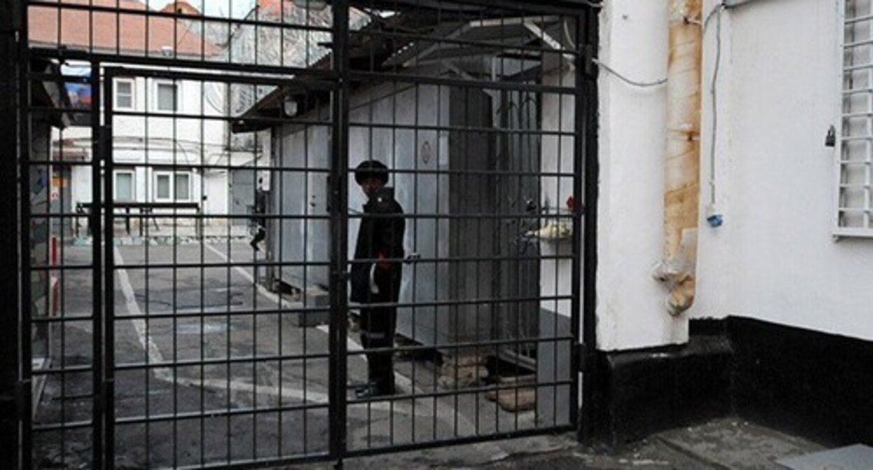 A detention facility. Photo: Yelena Sineok, Yuga.ru A detention facility. Photo: Yelena Sineok, Yuga.ru