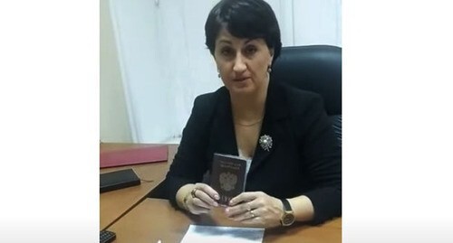 Larisa Bochieva. Screenshot of the video https://www.youtube.com/watch?v=GvDfhUiMTLo Larisa Bochieva. Screenshot of the video https://www.youtube.com/watch?v=GvDfhUiMTLo