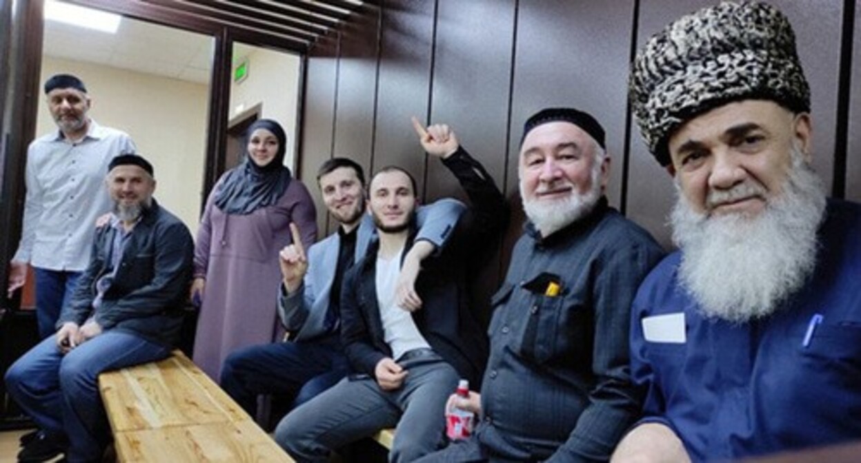 Ingush activists in the courtroom. Photo: https://fortanga.org Ingush activists in the courtroom. Photo: https://fortanga.org