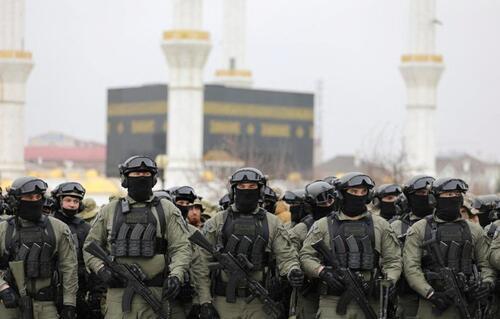 The "Akhmat" battalion. Photo: Grozny Inform https://www.grozny-inform.ru/ The "Akhmat" battalion. Photo: Grozny Inform https://www.grozny-inform.ru/