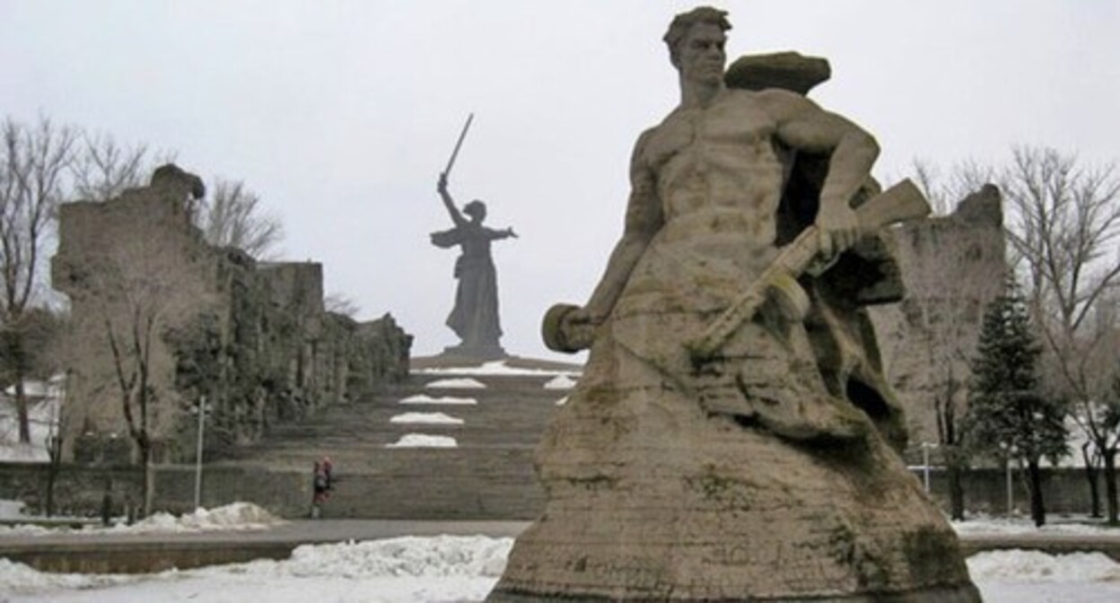 The Mamayev Kurgan in Volgograd. Photo by Vyacheslav Yaschenko for the "Caucasian Knot" The Mamayev Kurgan in Volgograd. Photo by Vyacheslav Yaschenko for the "Caucasian Knot"