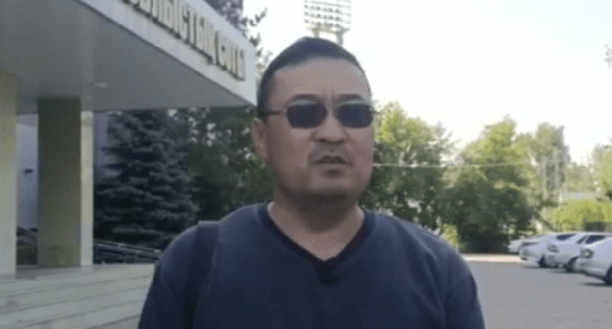 Igor Sandjiev. Screenshot of the video posted on the YouTube channel RATEL KZ on May 25, 2023 https://www.youtube.com/watch?v=Xv0Vz2uBYlM&t=119s Igor Sandjiev. Screenshot of the video posted on the YouTube channel RATEL KZ on May 25, 2023 https://www.youtube.com/watch?v=Xv0Vz2uBYlM&t=119s