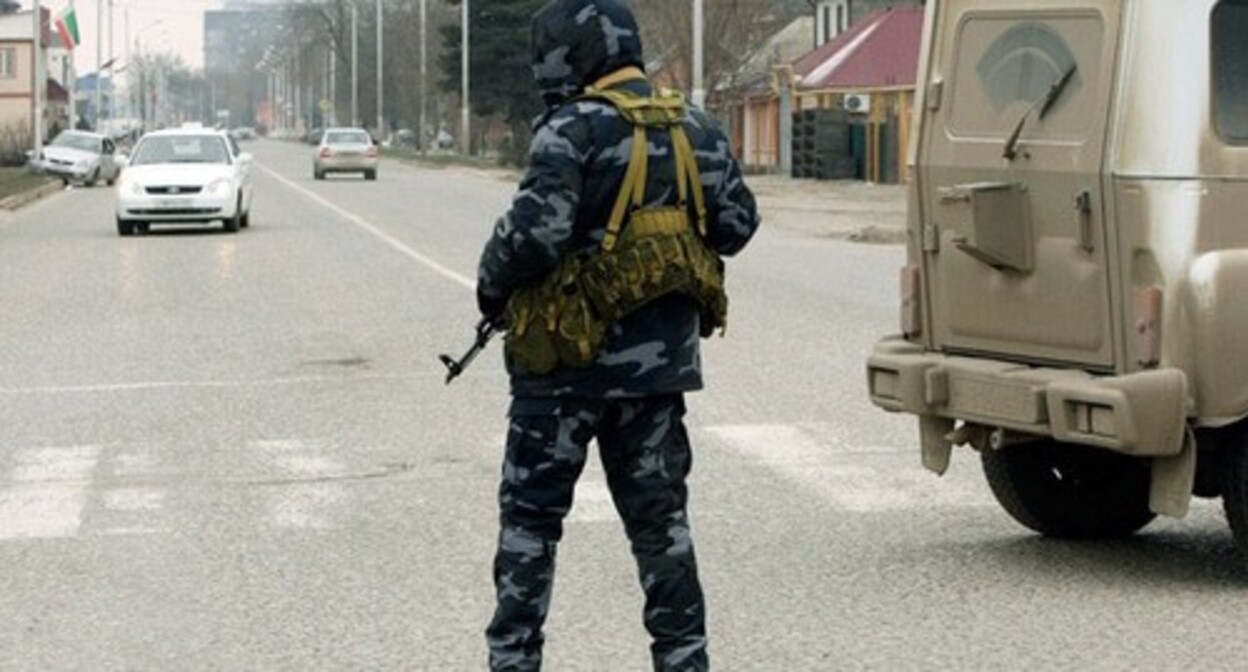 A Chechen law enforcer, photo: grozny-inform.ru A Chechen law enforcer, photo: grozny-inform.ru