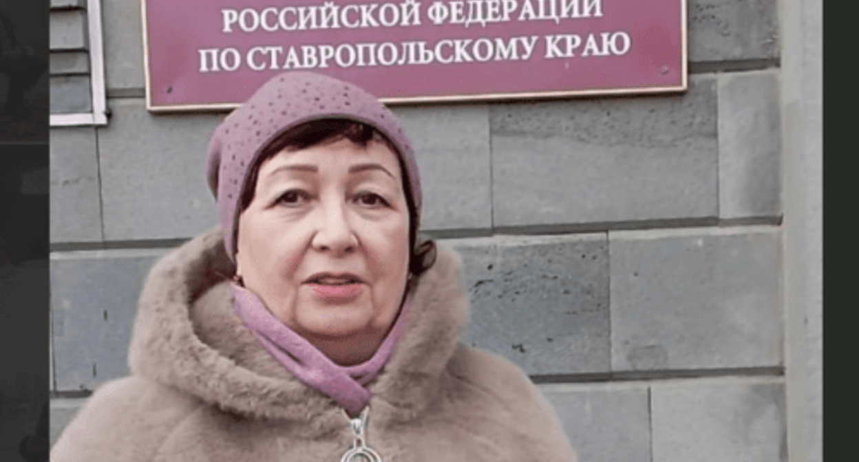 Stalina Erlenbach. Screenshot of the photo posted on her Telegram channel on February 4, 2024 https://t.me/CBC_CK/1011 Stalina Erlenbach. Screenshot of the photo posted on her Telegram channel on February 4, 2024 https://t.me/CBC_CK/1011